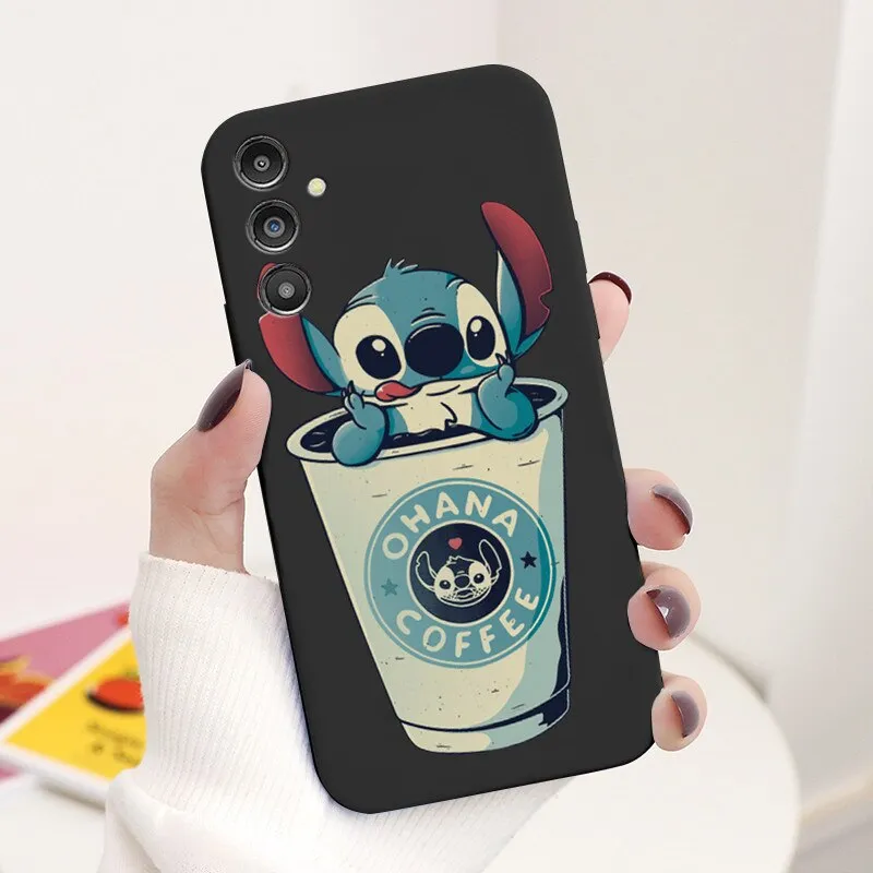 Disney Lilo Stitch Case For Samsung A 14 A14 SM-A146B Soft Silicone Protective Fundas Cover For Samsung Galaxy A14 5G Coque 6.6"