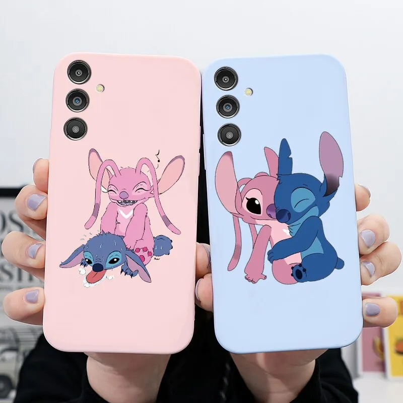 Disney Lilo Stitch Case For Samsung A 14 A14 SM-A146B Soft Silicone Protective Fundas Cover For Samsung Galaxy A14 5G Coque 6.6"