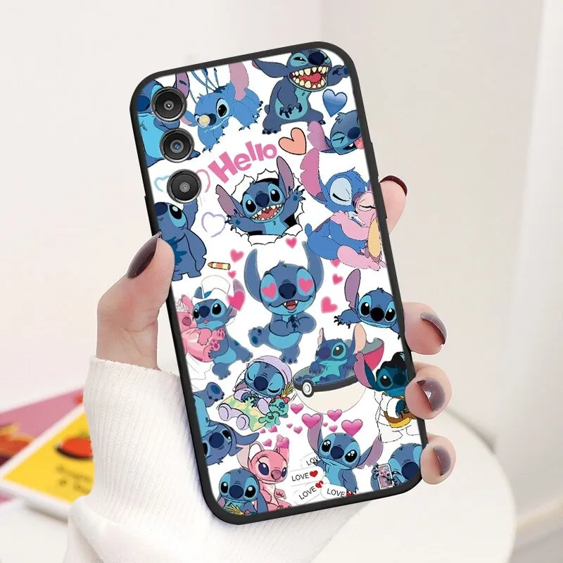 Disney Lilo Stitch Case For Samsung A 14 A14 SM-A146B Soft Silicone Protective Fundas Cover For Samsung Galaxy A14 5G Coque 6.6"