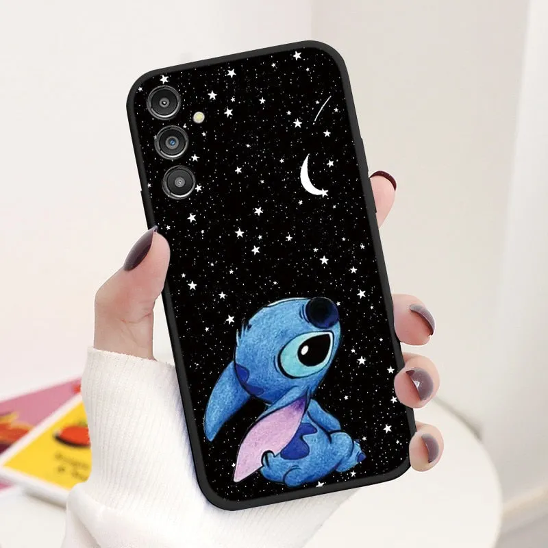 Disney Lilo Stitch Case For Samsung A 14 A14 SM-A146B Soft Silicone Protective Fundas Cover For Samsung Galaxy A14 5G Coque 6.6"