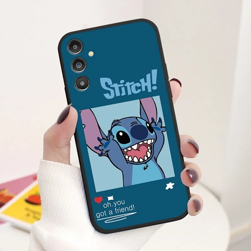 Disney Lilo Stitch Case For Samsung A 14 A14 SM-A146B Soft Silicone Protective Fundas Cover For Samsung Galaxy A14 5G Coque 6.6"