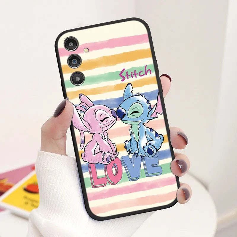 Disney Lilo Stitch Case For Samsung A 14 A14 SM-A146B Soft Silicone Protective Fundas Cover For Samsung Galaxy A14 5G Coque 6.6"
