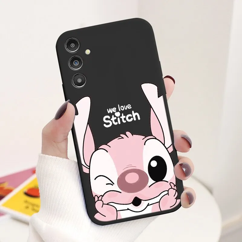 Disney Lilo Stitch Case For Samsung A 14 A14 SM-A146B Soft Silicone Protective Fundas Cover For Samsung Galaxy A14 5G Coque 6.6"