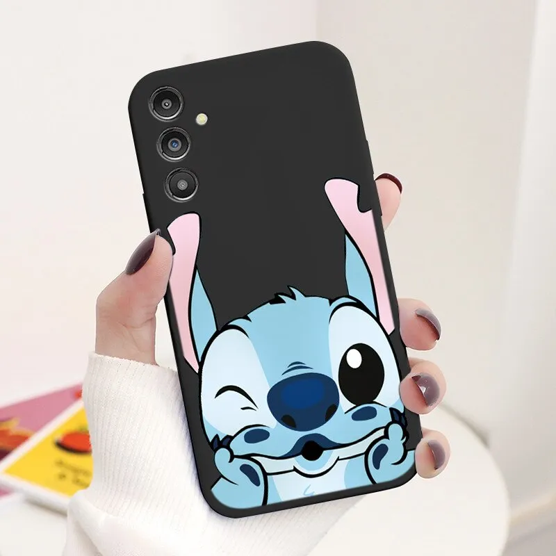 Disney Lilo Stitch Case For Samsung A 14 A14 SM-A146B Soft Silicone Protective Fundas Cover For Samsung Galaxy A14 5G Coque 6.6"