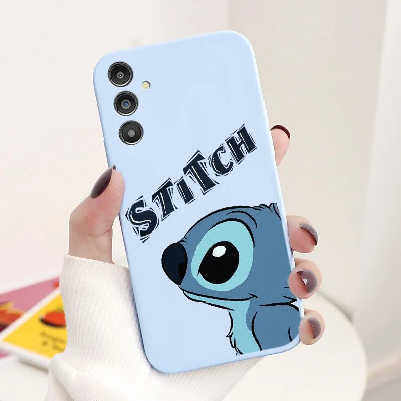 Disney Lilo Stitch Case For Samsung A 14 A14 SM-A146B Soft Silicone Protective Fundas Cover For Samsung Galaxy A14 5G Coque 6.6"