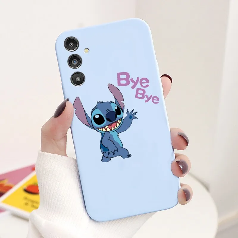 Disney Lilo Stitch Case For Samsung A 14 A14 SM-A146B Soft Silicone Protective Fundas Cover For Samsung Galaxy A14 5G Coque 6.6"