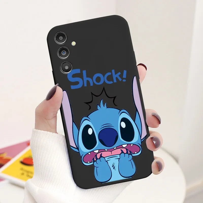 Disney Lilo Stitch Case For Samsung A 14 A14 SM-A146B Soft Silicone Protective Fundas Cover For Samsung Galaxy A14 5G Coque 6.6"