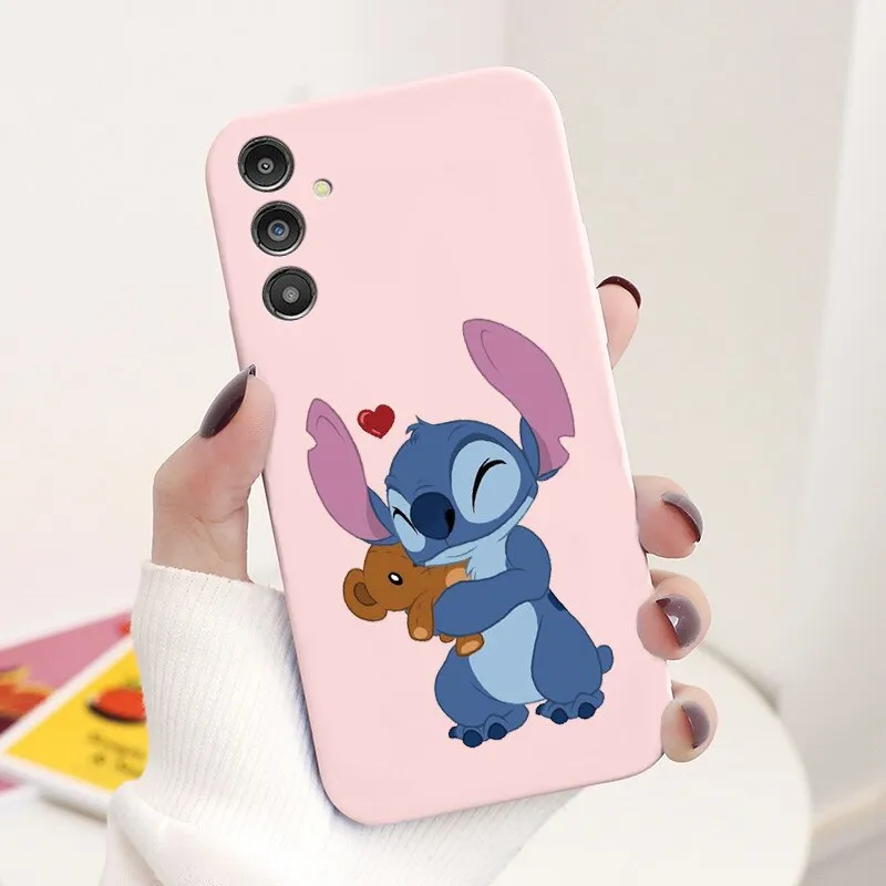 Disney Lilo Stitch Case For Samsung A 14 A14 SM-A146B Soft Silicone Protective Fundas Cover For Samsung Galaxy A14 5G Coque 6.6"
