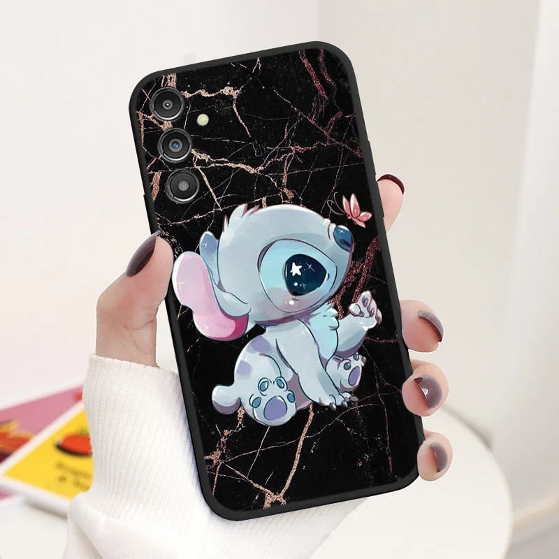 Disney Lilo Stitch Case For Samsung A 14 A14 SM-A146B Soft Silicone Protective Fundas Cover For Samsung Galaxy A14 5G Coque 6.6"