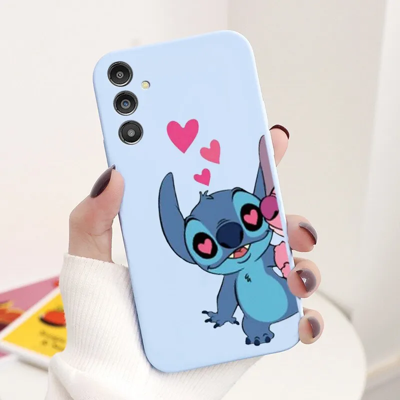 Disney Lilo Stitch Case For Samsung A 14 A14 SM-A146B Soft Silicone Protective Fundas Cover For Samsung Galaxy A14 5G Coque 6.6"
