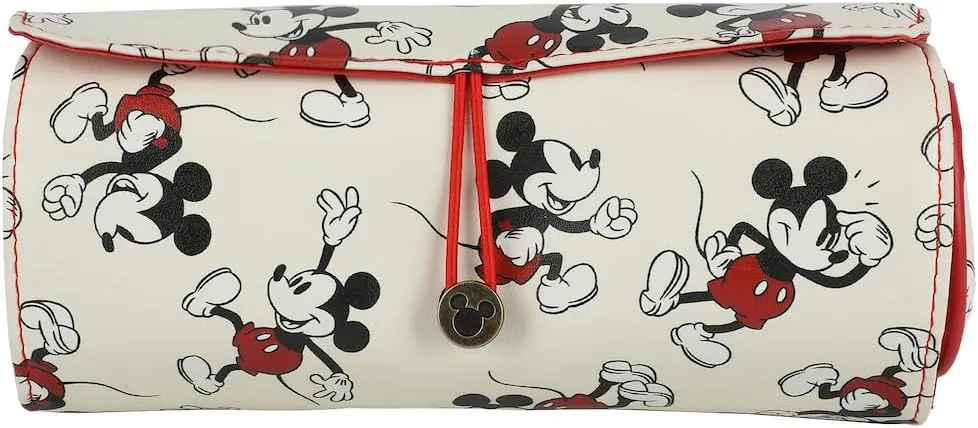 Disney Mickey Mouse Roll-Top Hanging Toiletry Makeup Bag