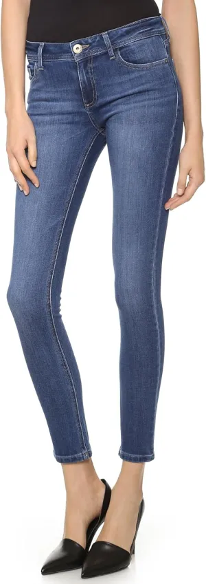 DL1961 Women's Florence Instasculpt Mid Rise Skinny Fit Jean