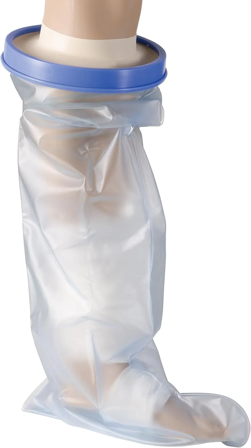 DMI Waterproof Cast Cover, Wound Barrier & Bandage Protector, Reusable with a Watertight Seal for Showers, Baths and Pools, Fits Pediatric or Child Leg up to 23 inches in Length, Large Leg