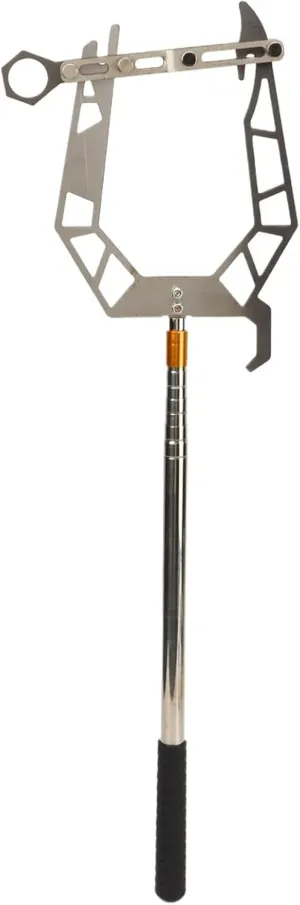 Dock Hook Multi-Purpose Telescoping Boat Hook Long Distance Threader Mooring Rope Cable Wire Guider Fishing Rod Pole Reel Tool