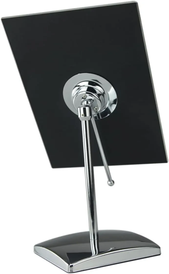 DOITOOL Square Makeup Mirror Desk Mirror by Single-Sided for Daily Use Safe Material Touch Feel Elegant for Home