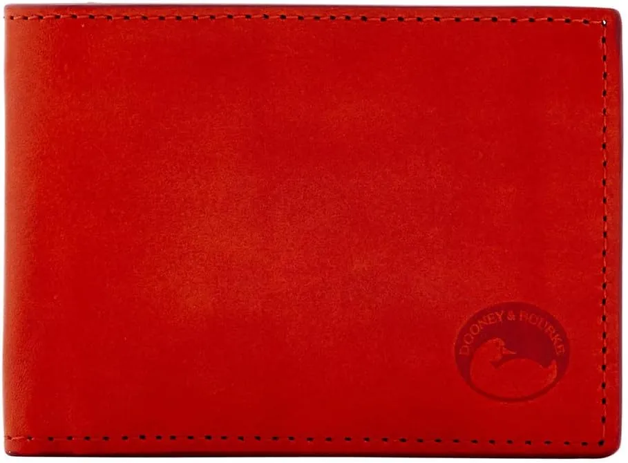 Dooney & Bourke Wallet, Concord Accessories Billfold With Train Pass Men's Wallet - Brown