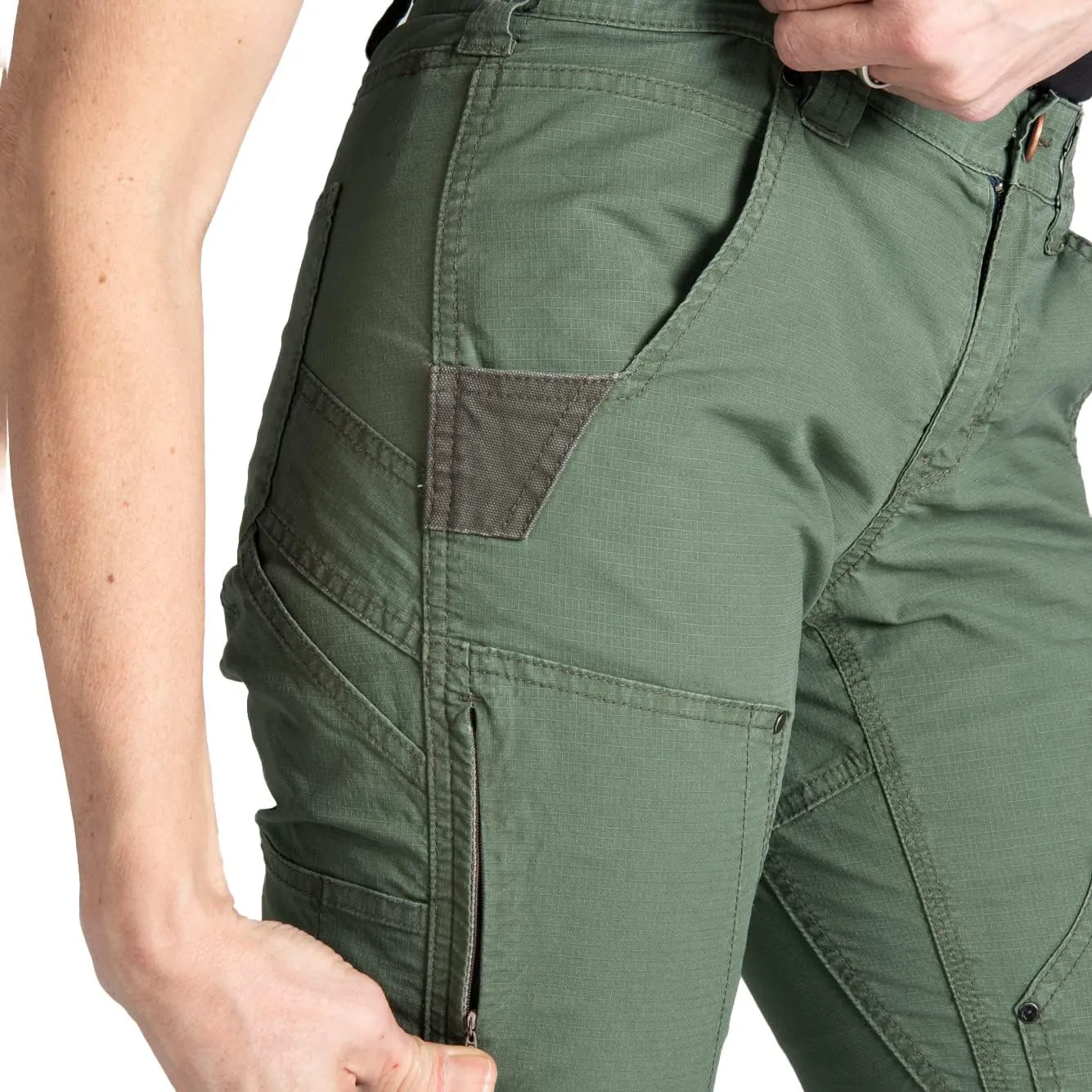 Dovetail Workwear Britt X Ultra Light Cargo Pants for Women, Straight Leg Fit, 13 Functional Pockets