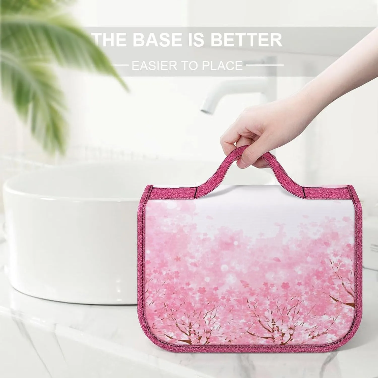 Dragonfly Print,Toiletry Bag Hanging Travel Makeup Organizer,Japanese Style Dragonfly Nature Pattern,Cosmetic Makeup Bag for Full Sized Toiletries,Blue White, 215-SDS0326MakeupBagA1283