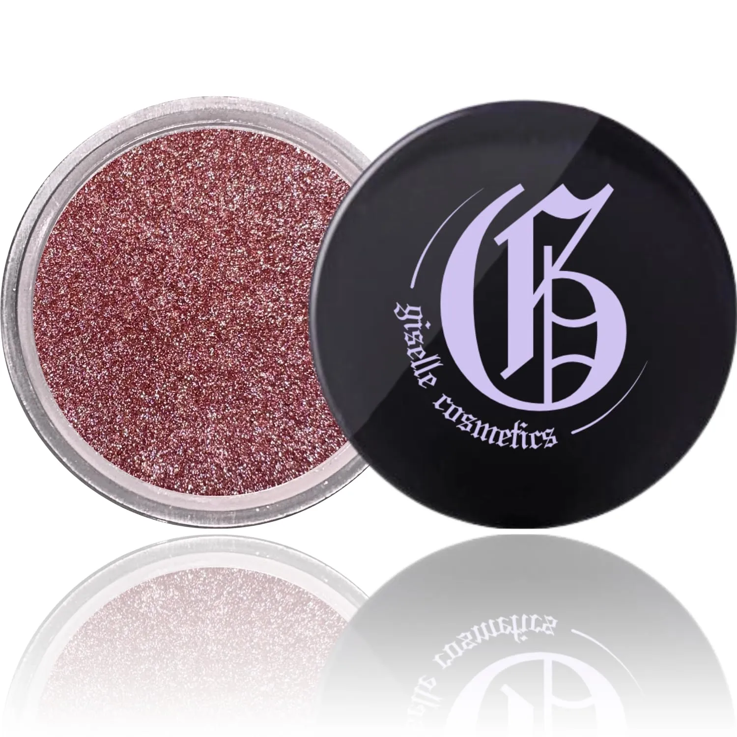 Dusty Coal: Eye Shadow Palette Makeup, Blue and Pink Eyeshadow, Glitter Highlighter Makeup Powder, and Organic Loose Powder