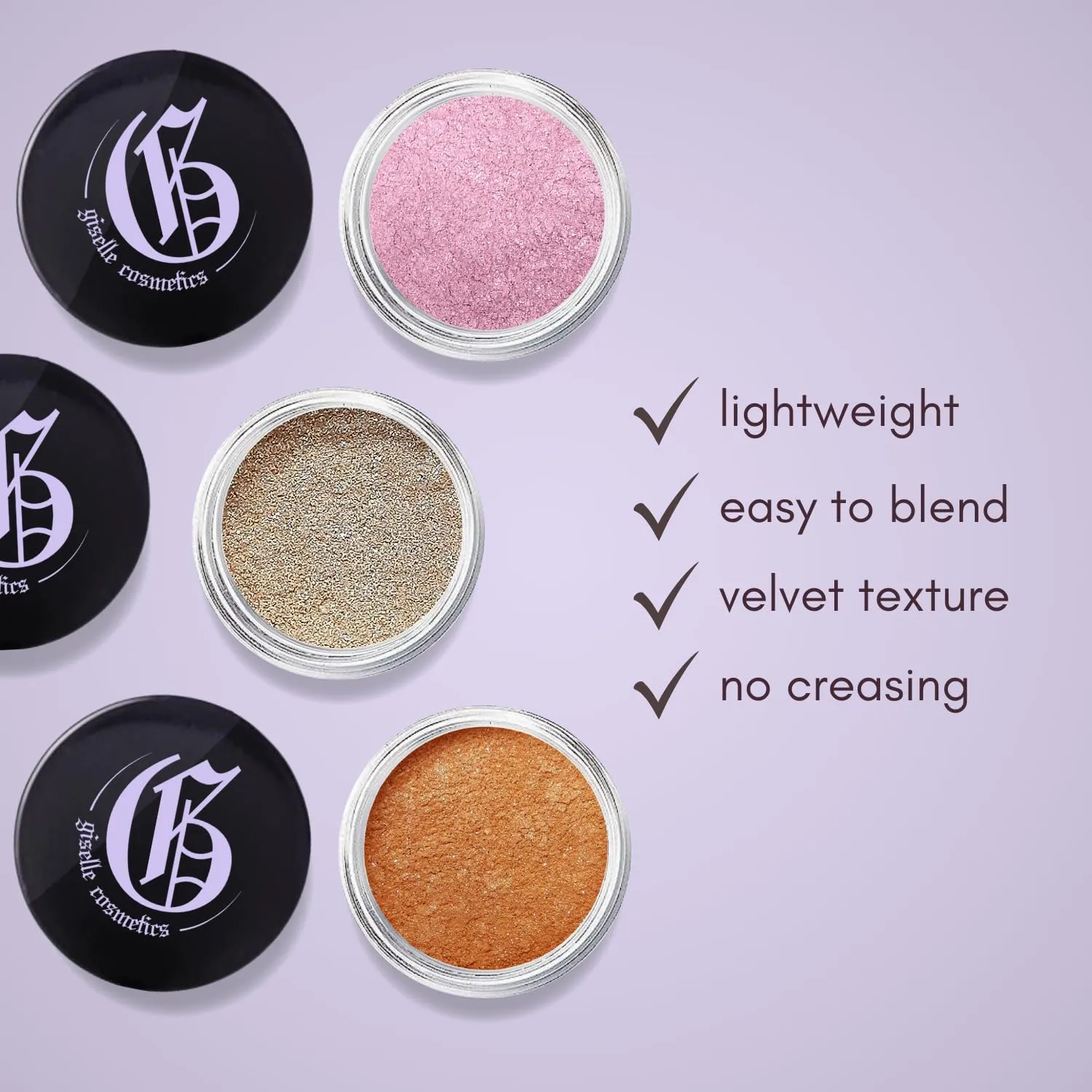 Dusty Coal: Eye Shadow Palette Makeup, Blue and Pink Eyeshadow, Glitter Highlighter Makeup Powder, and Organic Loose Powder