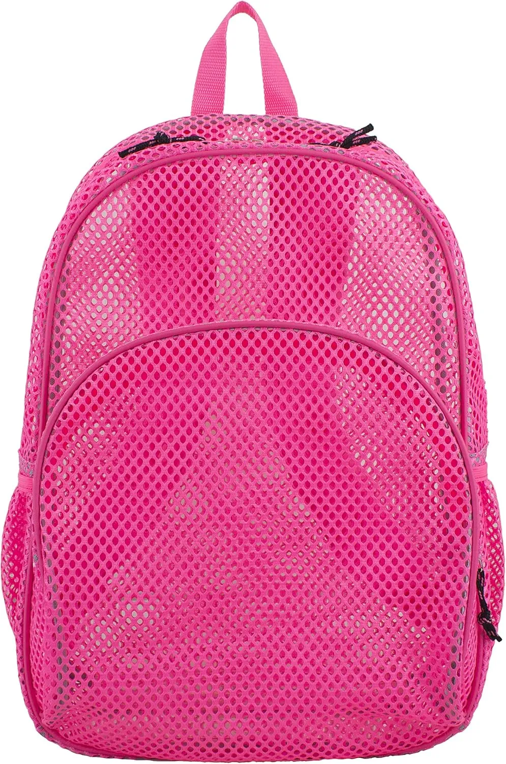 Eastsport Mesh Gym Bag Bungee Sport Swimming Bag Backpack, Pink