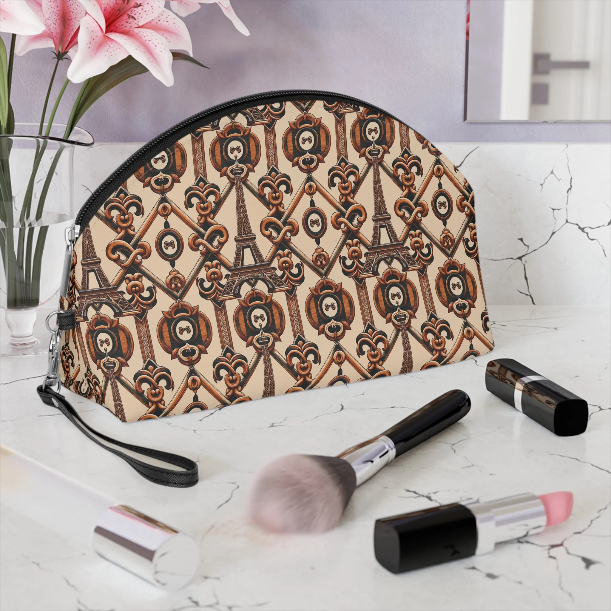Eiffel Tower Makeup Bag