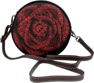 Elegant Leather Crossbody Handbag for Women