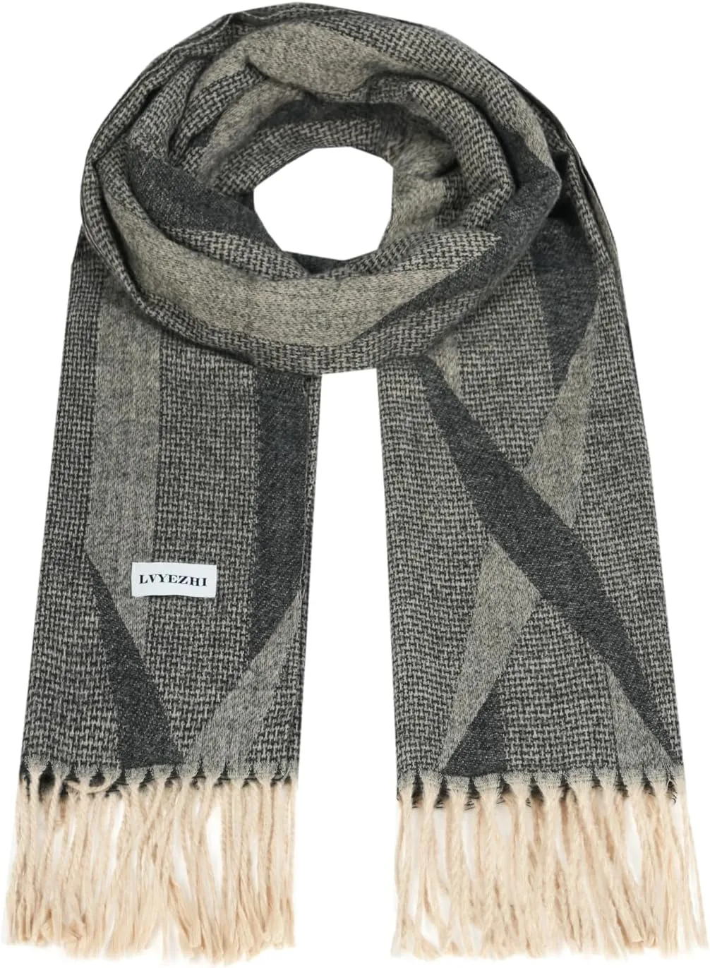 Elegant oversized shawl scarf Cashmere feel blanket scarf