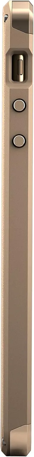 Element Case Solace LX Premium Leather Protective Case for Apple iPhone 7 Plus - Gold (EMT-322-136EZ-05)