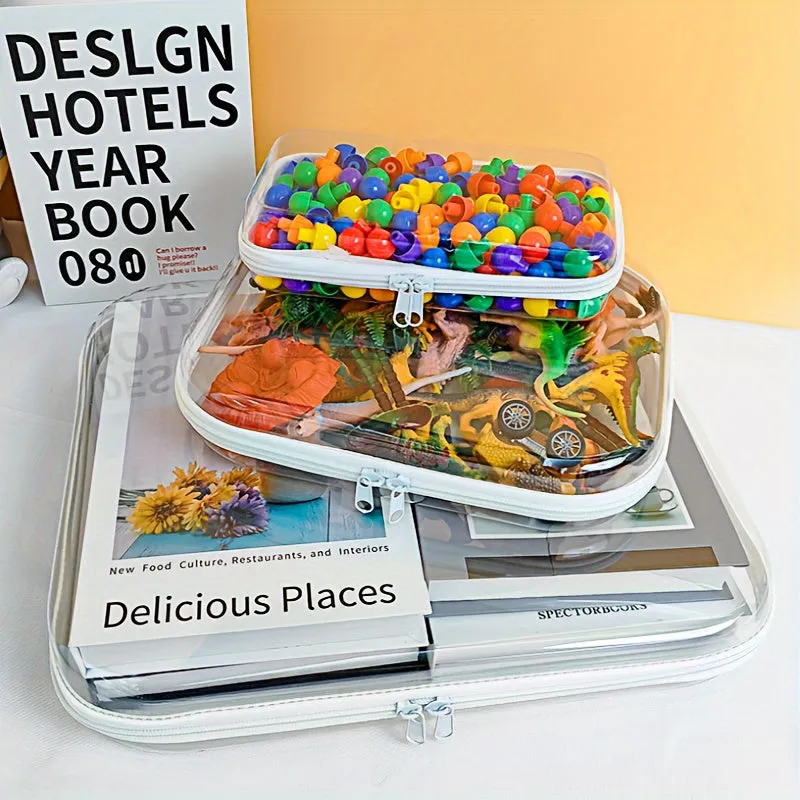 Ensley | Elegant, Practical, and Organized Transparent Bag Set