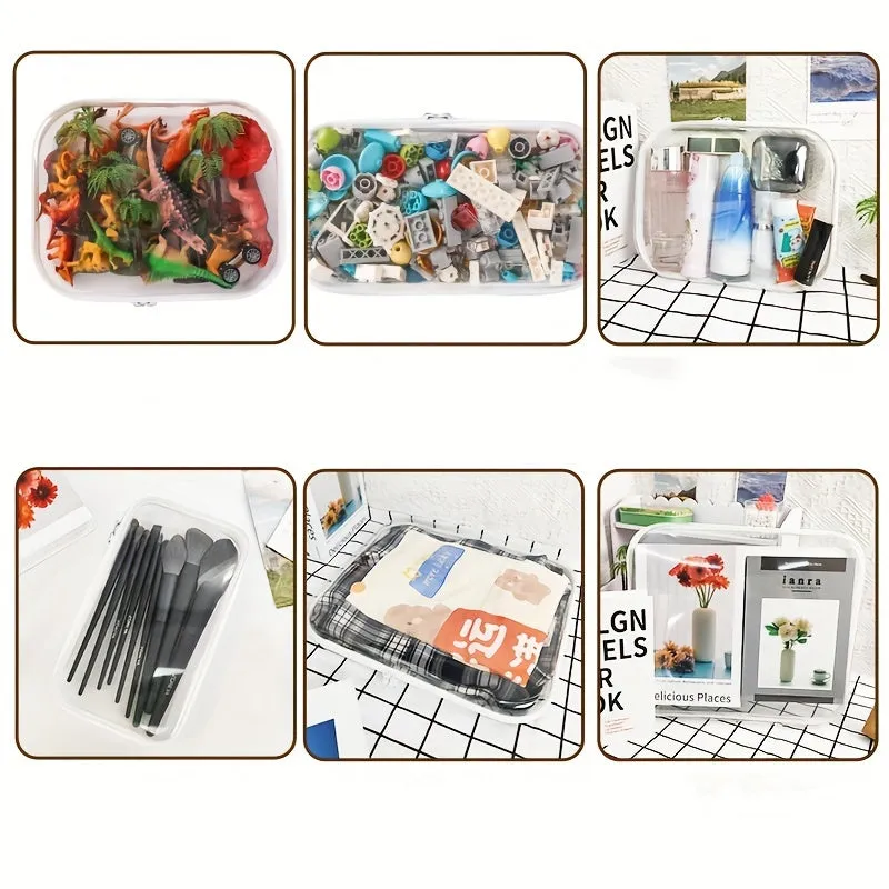 Ensley | Elegant, Practical, and Organized Transparent Bag Set