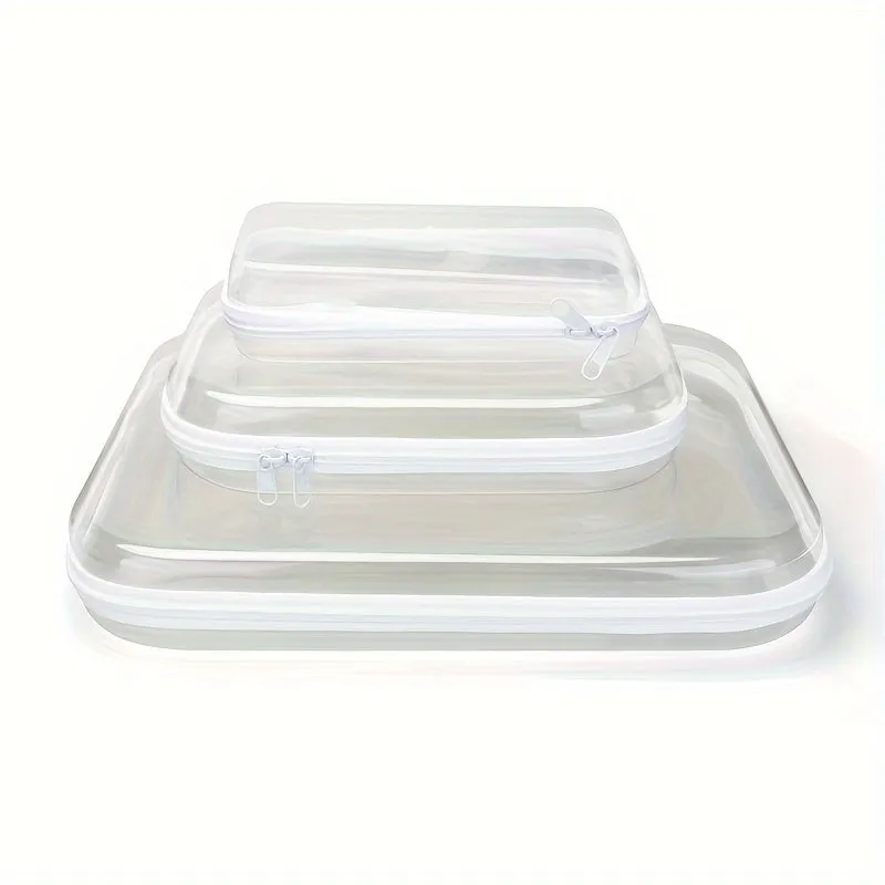 Ensley | Elegant, Practical, and Organized Transparent Bag Set