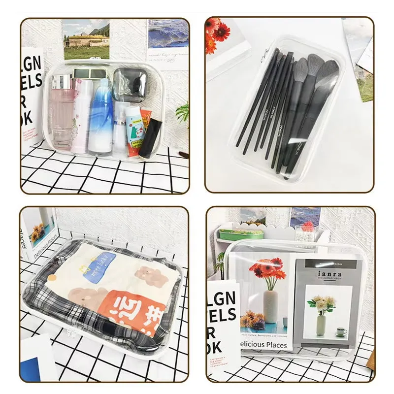 Ensley | Elegant, Practical, and Organized Transparent Bag Set