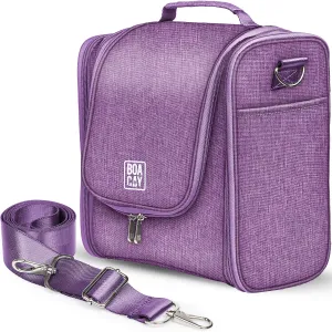 Extra-Large Collapsible Hanging Toiletry Bag - Wild Purple