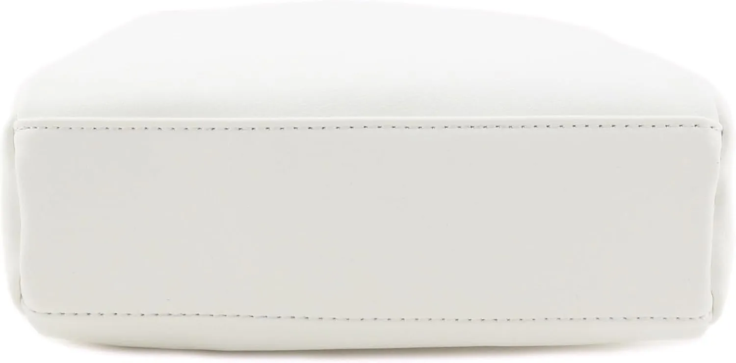 FashionPuzzle Triple Zip Small Crossbody Bag