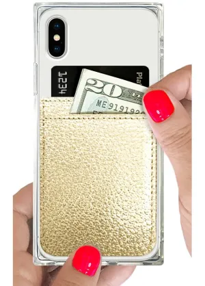 Faux Leather Phone Wallet