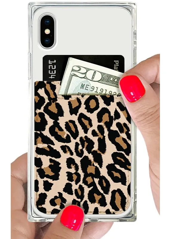 Faux Leather Phone Wallet