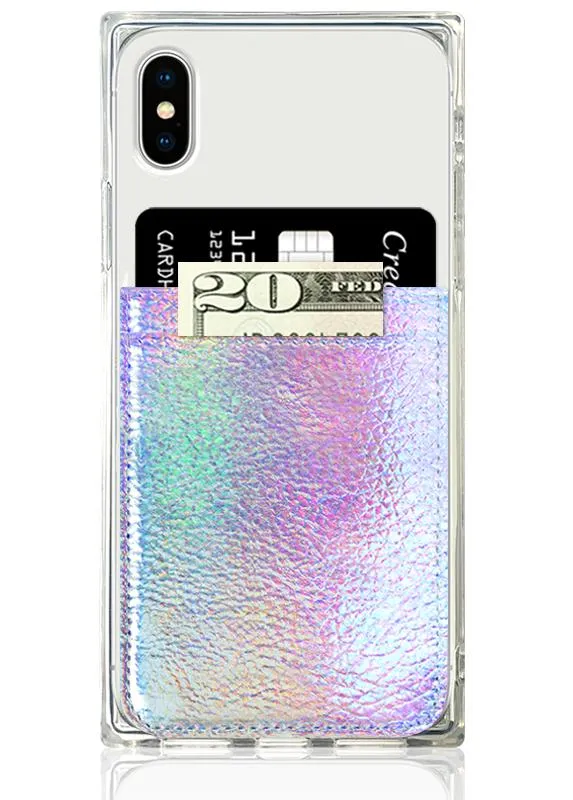 Faux Leather Phone Wallet