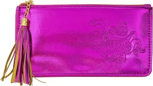 Feng Shui Wealth Wallet Zodiac Snake Women Wallet (Purple)
