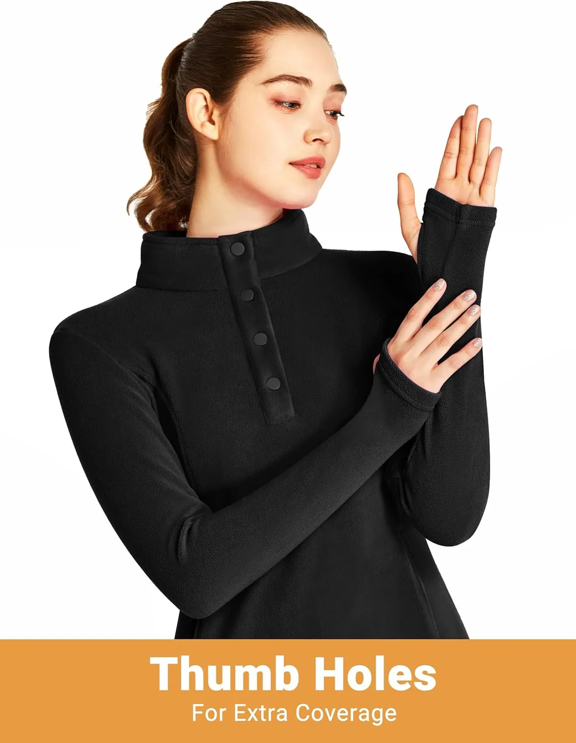 FitsT4 Sports Women's Fleece Dress Tunic Long Sweatshirts Dress Button up Pullover with Zipper Pockets Winter Outfits