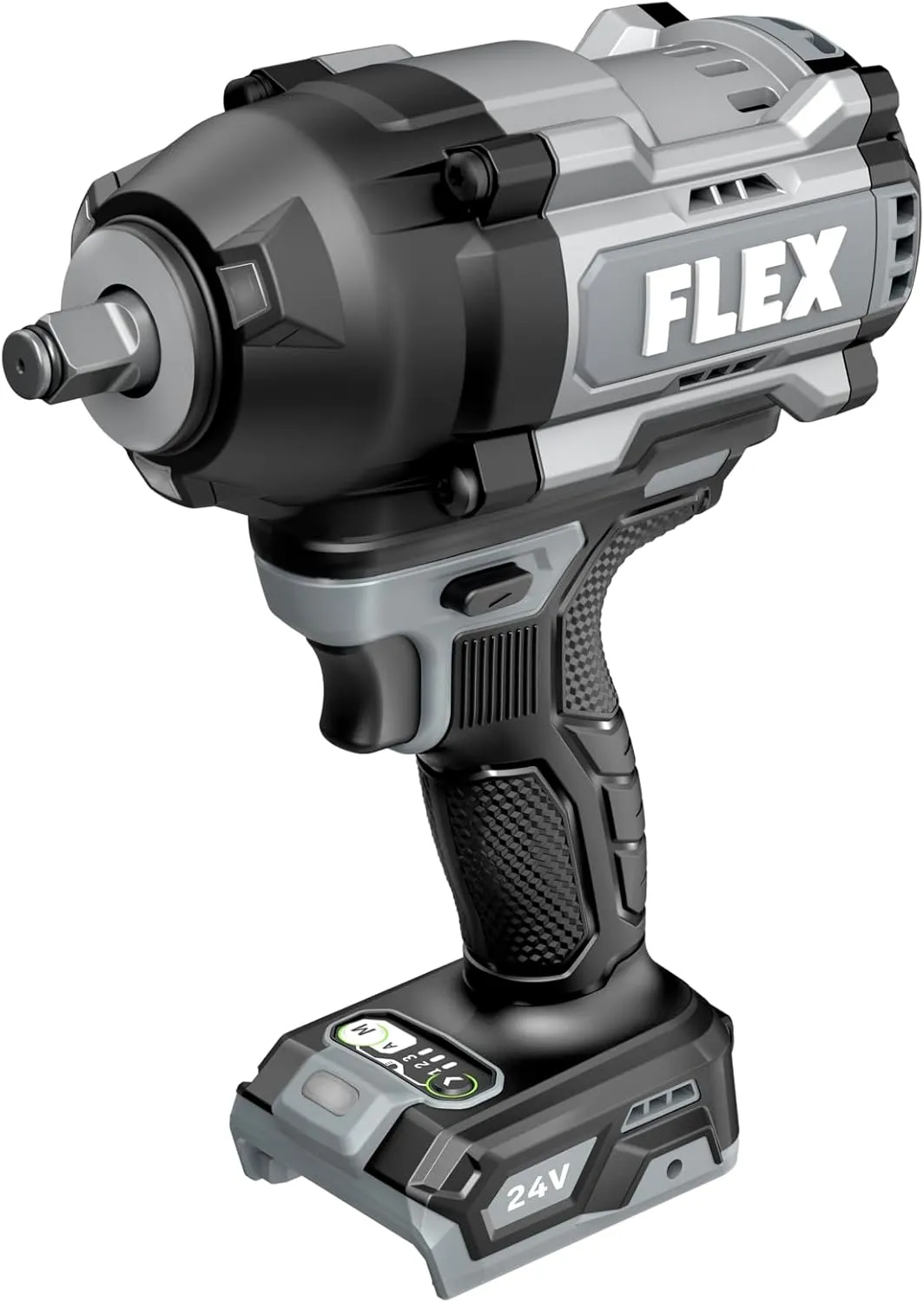 FLEX 24V Brushless Cordless 1/2-Inch 1,500 Ft-Lbs High-Torque Impact Wrench Tool Only, Battery and Charger Not Included - FX1472-Z