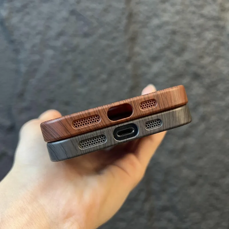 For iPhone 14 Pro Wood Magsafe Cases for iPhone
