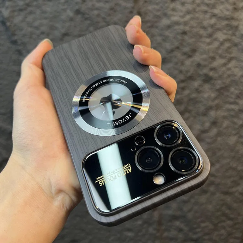 For iPhone 14 Pro Wood Magsafe Cases for iPhone