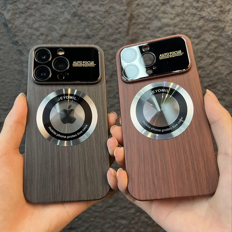 For iPhone 14 Pro Wood Magsafe Cases for iPhone