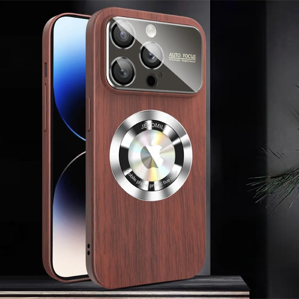 For iPhone 14 Pro Wood Magsafe Cases for iPhone