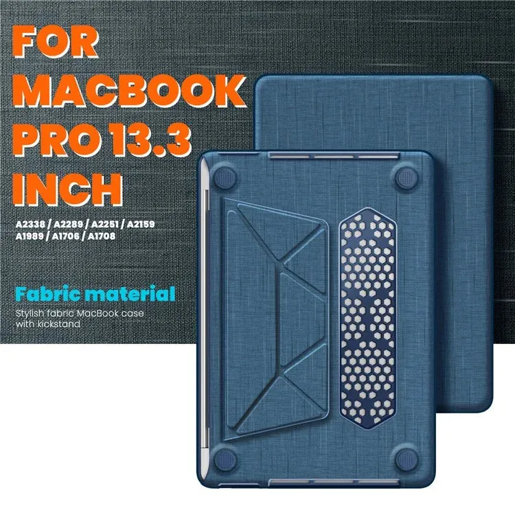 For MacBook Pro 13 inch (2022) / (2020) / (2018) A2338 M1 / M2 A2289 A2251 A2159 A1989 A1706 A1708 Laptop Case Anti