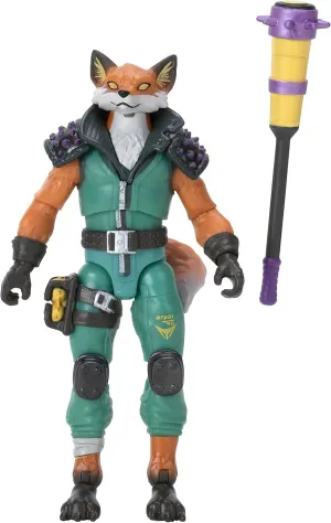 Fortnite FNT0803 Solo Mode Core Fennix, 4-inch Highly Detailed Figure with Harvesting Tool, Styles Include Triggerfish, Riptide, Grotto Henchman, Sludge, and More. Collect Them All, Multi
