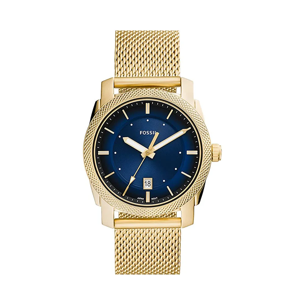 Fossil Analog Men's Watch Gold Plated Metal Bracelet - FS5794