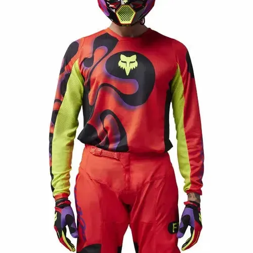 FOX 180 EMOTION JERSEY - FLO RED