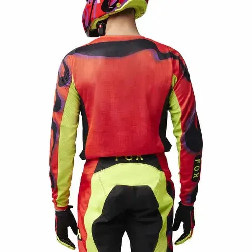 FOX 180 EMOTION JERSEY - FLO RED
